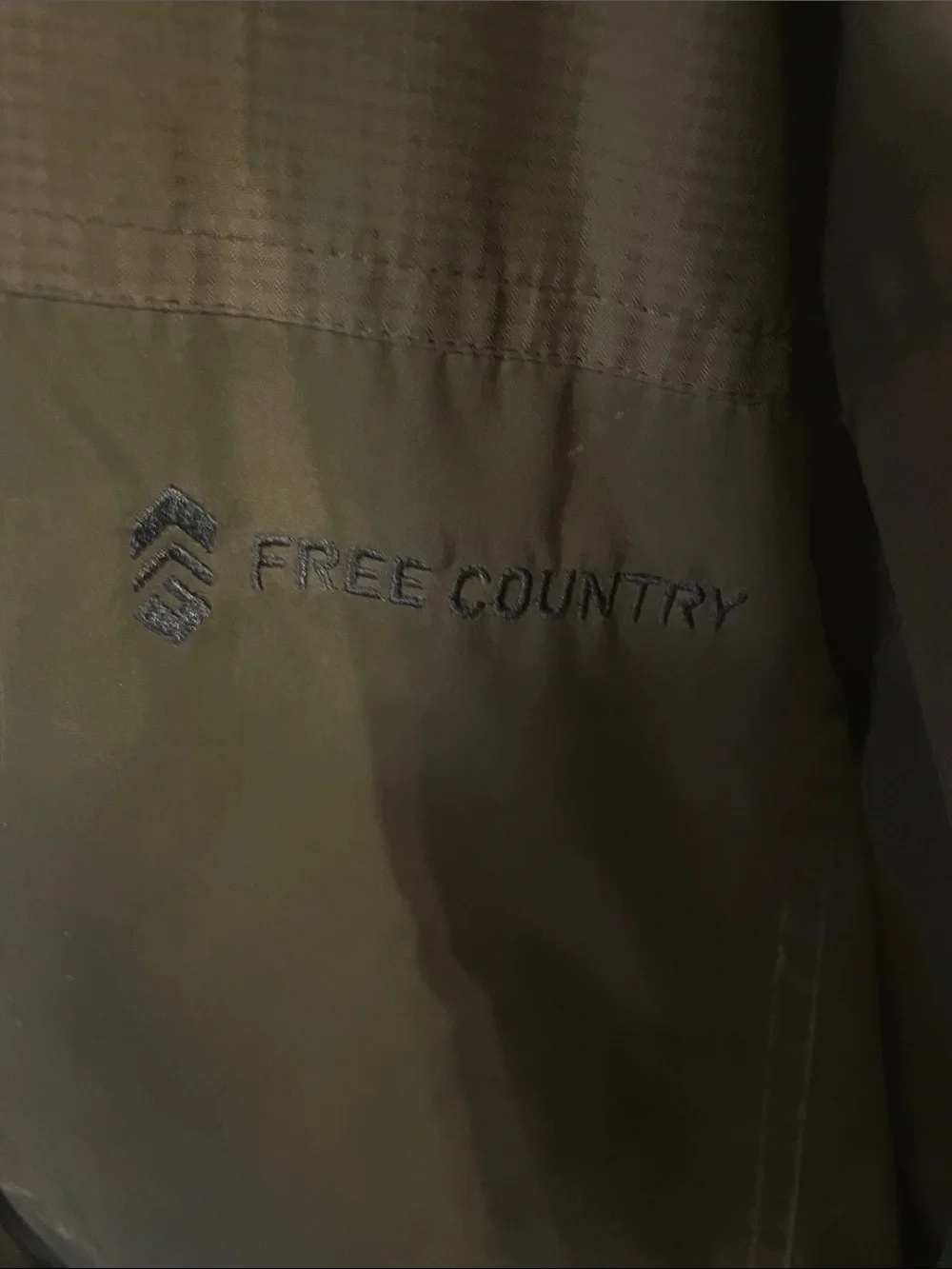 Free Country Olive Hooded Insulated Jacket Size XXL